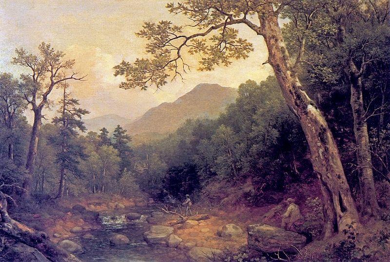 Asher Brown Durand The Sketcher Spain oil painting art